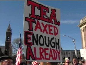 On Taxes, an Energized Minority