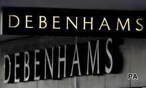 Debenhams' profit scare