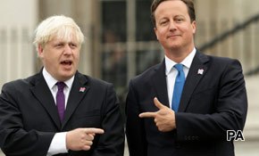 Boris Johnson vs David Cameron