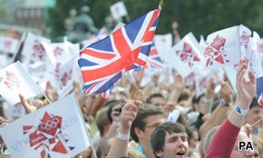 Olympic sentiment flying high