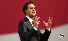 Miliband gets conference bounce