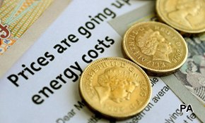 Energy price worries