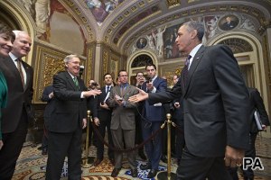 Voters warming to compromise in Congress