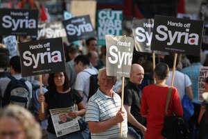 Opposition to Syria intervention hardens
