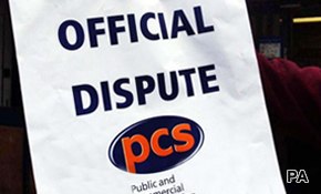 Public sector strikes