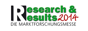 Besuchen Sie uns auf der Marktforschungsmesse Research & Results 2014