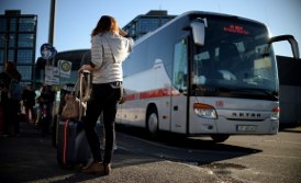 Umfrage: Fernbus-Branche profitiert vom Bahnstreik