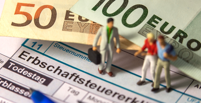 Sieben von zehn Deutschen finden Erbschaftssteuer unfair