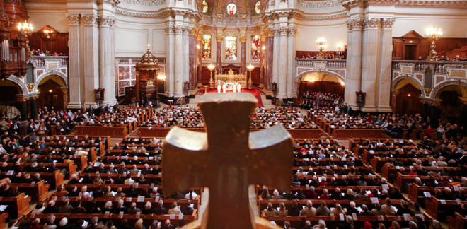 Ostern: Katholiken sind die fleißigeren Kirchgänger