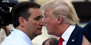 Ted Cruz edges Donald Trump in fifth Republican debate