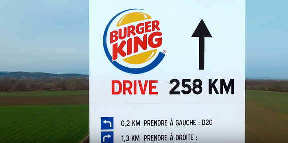 La riposte de Burger King face à la pub McDonald's