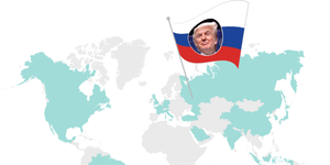 US-Wahl: Donald Trump liegt vorn - bei den Russen