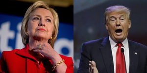 Clinton vs. Trump: virtual tie in Florida, tight race in Ohio