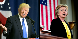 Clinton, Trump neck-and-neck in key battlegrounds 