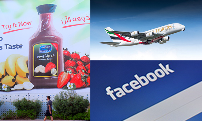 Emirates, Almarai and Facebook are most positively perceived  brands in MENA three years running