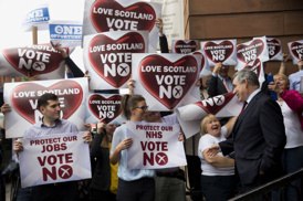 Schottlands Tag der Entscheidung: „Nein“-Lager bleibt vorn