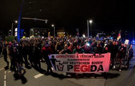 Umfrage: „Pegida“ stößt im Westen auf ähnliche Sympathie wie im Osten