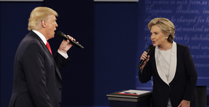 Clinton beats Trump 47% to 42% in second Presidential debate