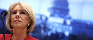 What do Americans think about Betsy DeVos?