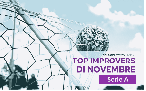 I Top Improvers di Novembre della Serie A