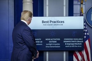 75% of Republicans trust Trump’s medical advice 