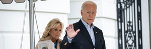 Americans are split on how Biden is handling his job — which is an improvement for him