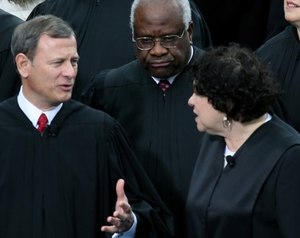 Justices debate Gay Marriage