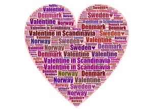 Valentinsdagen er størst i Sverige